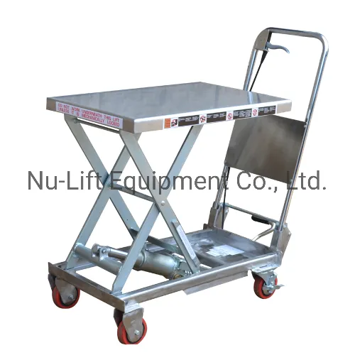 Partial Stainless Steel Lift Table