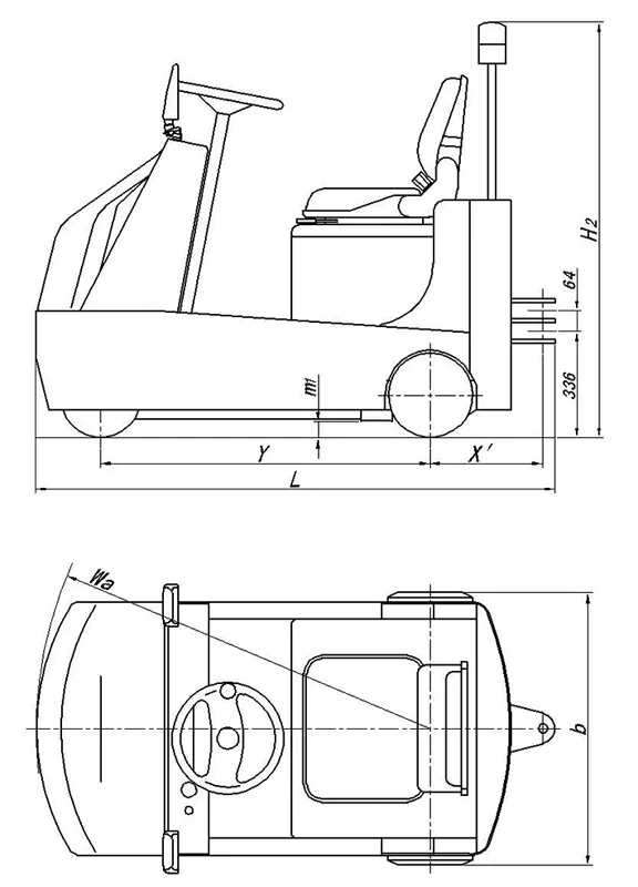 Electric Tow Tractor 3tonne Capacity