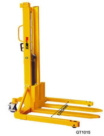 Hydraulic Hand Lifting Stacker with Straddle Leg-Gt Series