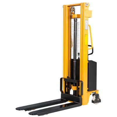 Semi Electric Forklift Truck Stacker