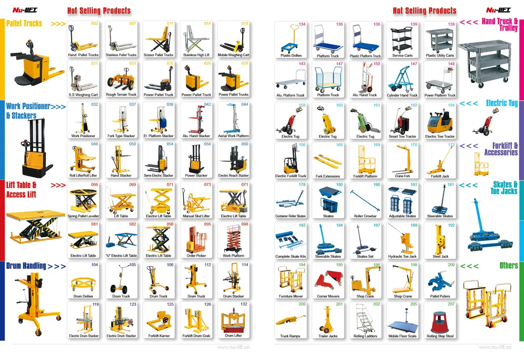 Electric Hydraulic High Lift Pallet Truck-JE Series