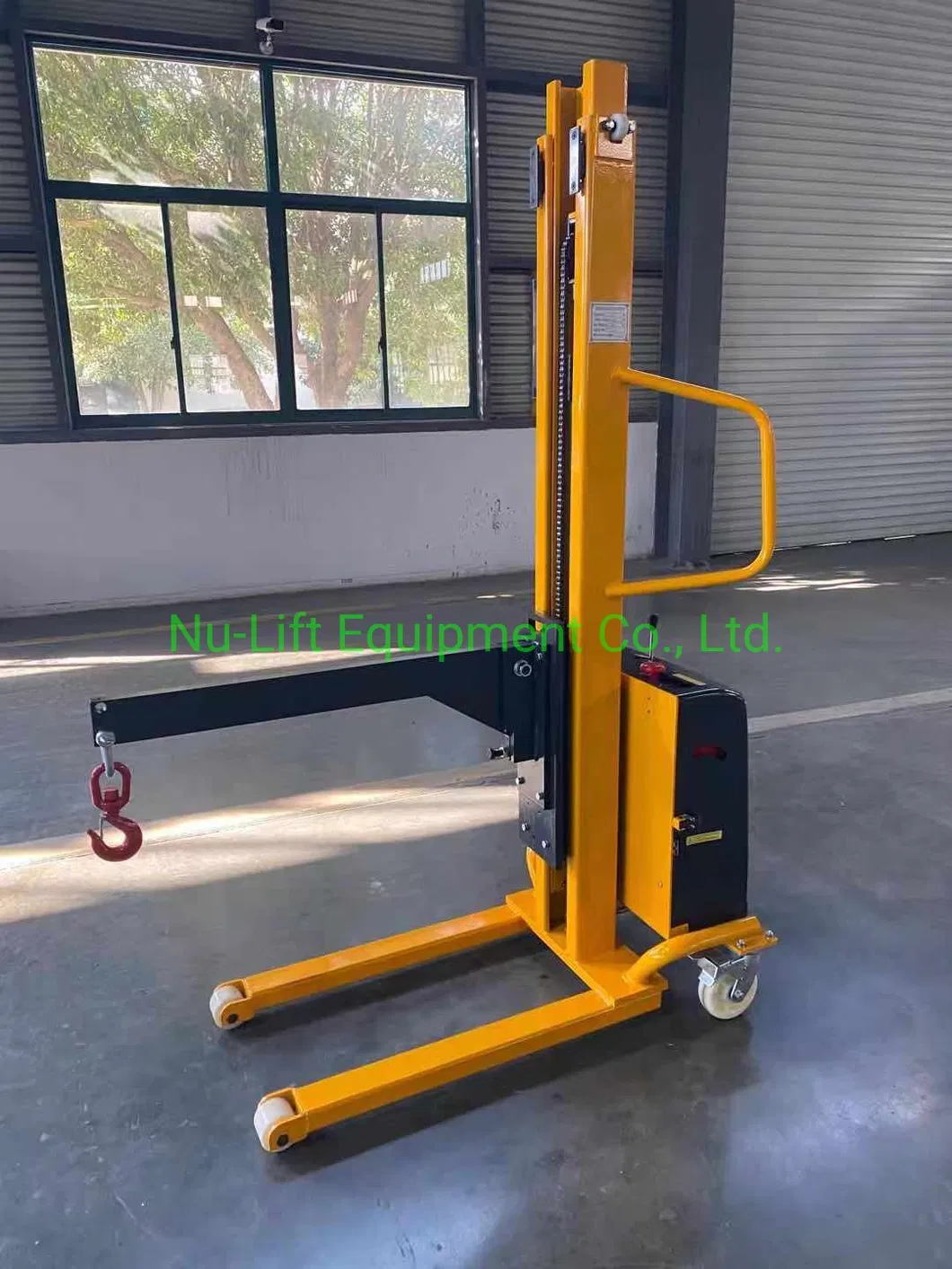 Single Mast Semi-Electric Stacker