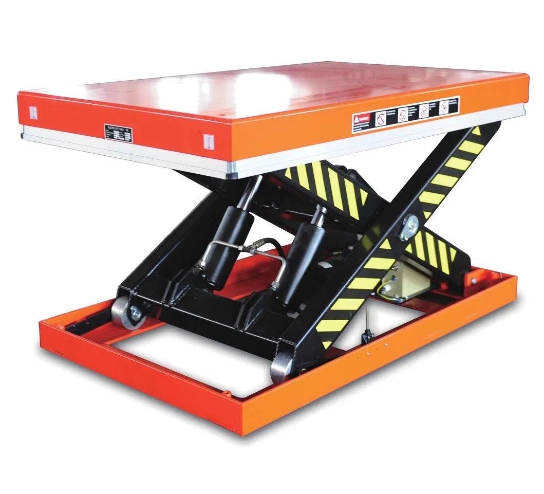 Heavy Duty Stationary Scissor Lift Tables-6Ton,8Ton,12Ton