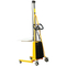 100~200kgs 1500mm 1700mm E150 height Light Duty Stacker Semi Electric Lifter Aluminum Work Positioner