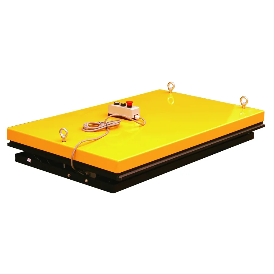 1Ton 2Ton 4Ton EU standard Heavy Duty Stationary Electric Hydraulic Scissor Lift Table with CE certificate