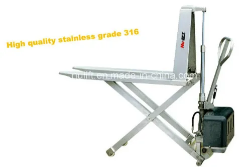 Stainless Steel Hydraulic High Lift Scissor Truck-HS Series