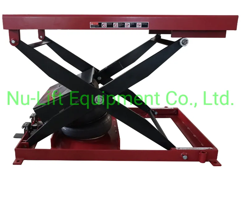 1Ton 2Ton Pneumatic Lift Table