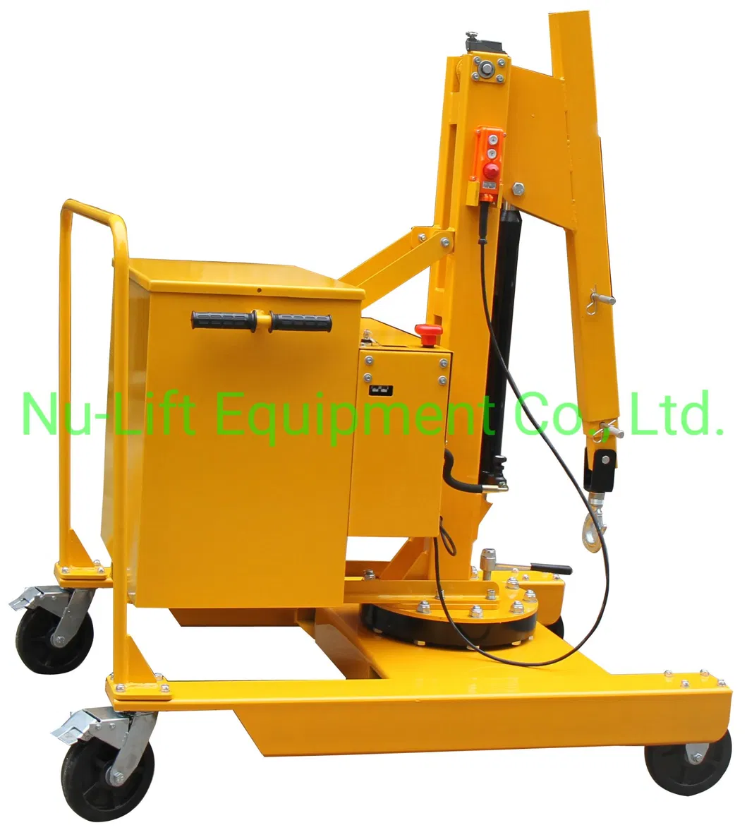 Rotatable Counter Balance Shop Crane-Semi Electric