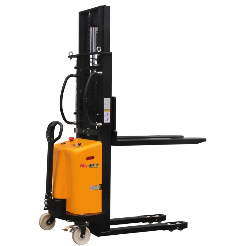 Semi-Electric Straddle Legs Forklift Stacker