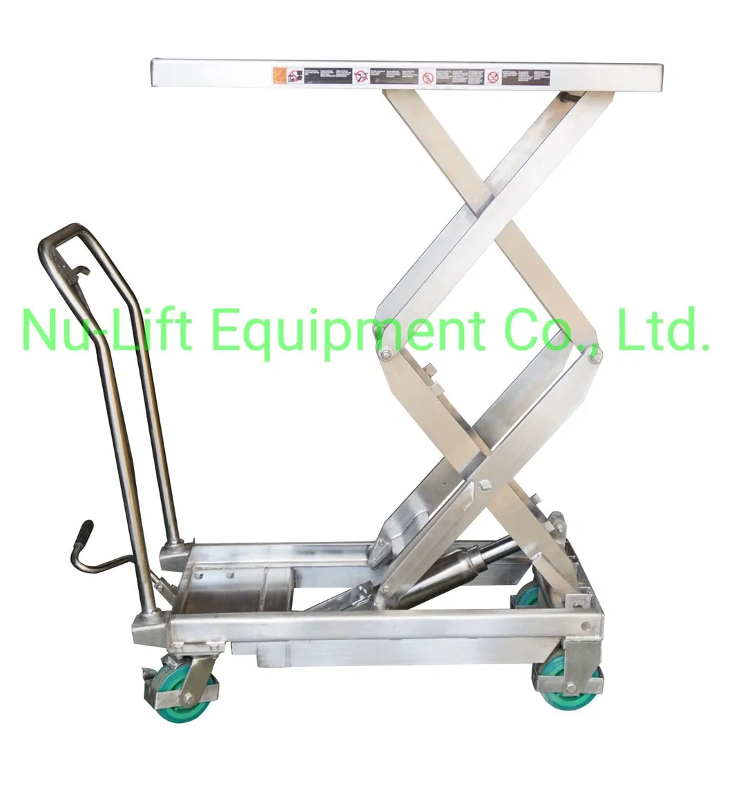 Full Stainless Steel Hydraulic Lift Table-BSS series