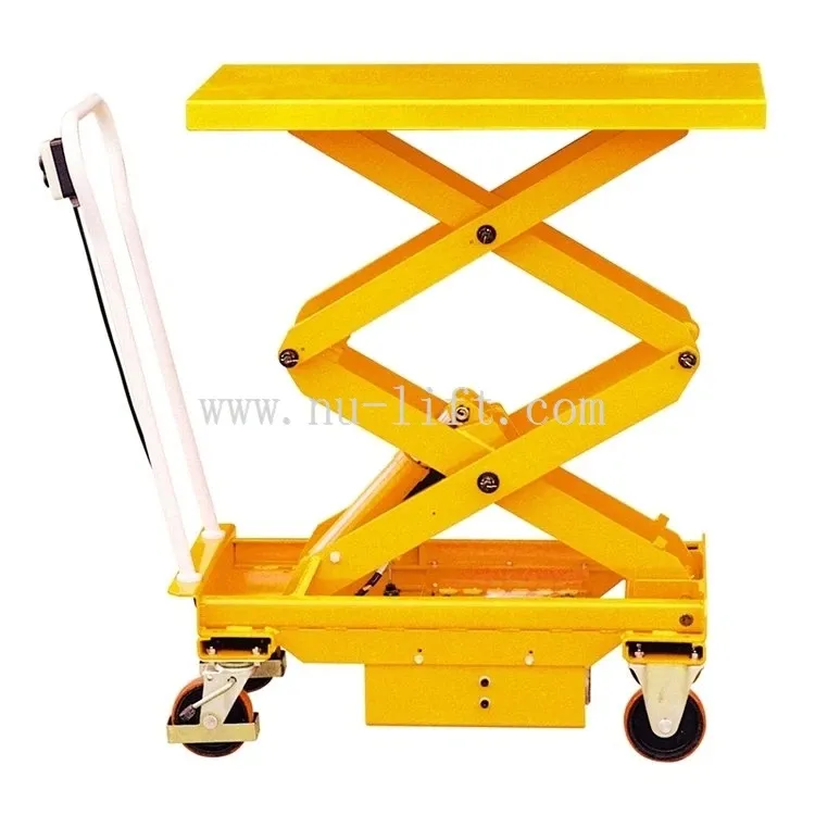 Mobile Electric Hydraulic Elevating Lift Table Cart