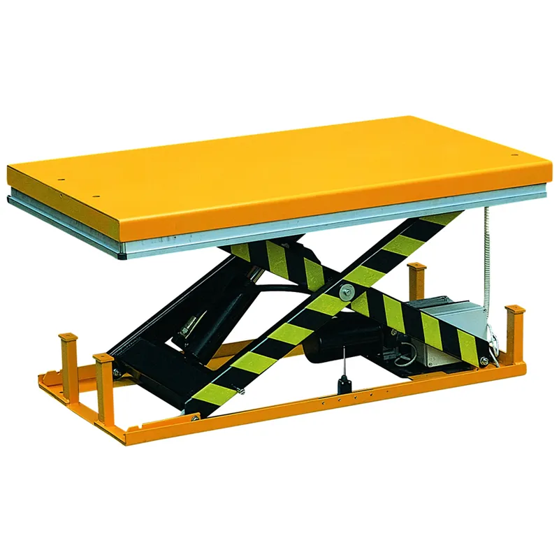 1Ton 2Ton 4Ton EU standard Heavy Duty Stationary Electric Hydraulic Scissor Lift Table with CE certificate