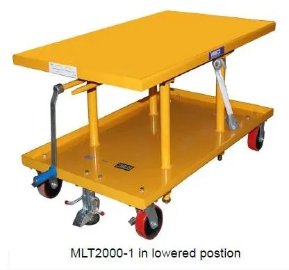 2024 New Screw Type Lift Table-1 Tonne