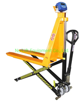 High Lift Scissor Truck with Scale-HBW Series