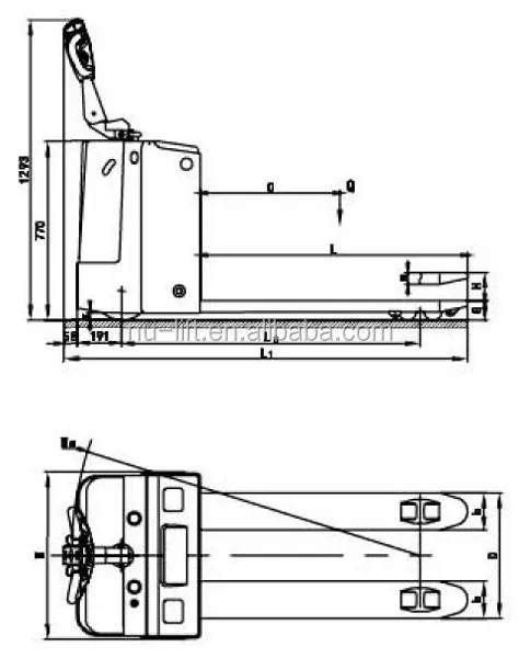 Electric Pallet Truck-LPT20c-2.0ton