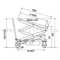 Mobile Lift & Tilt Transport Table Trolley