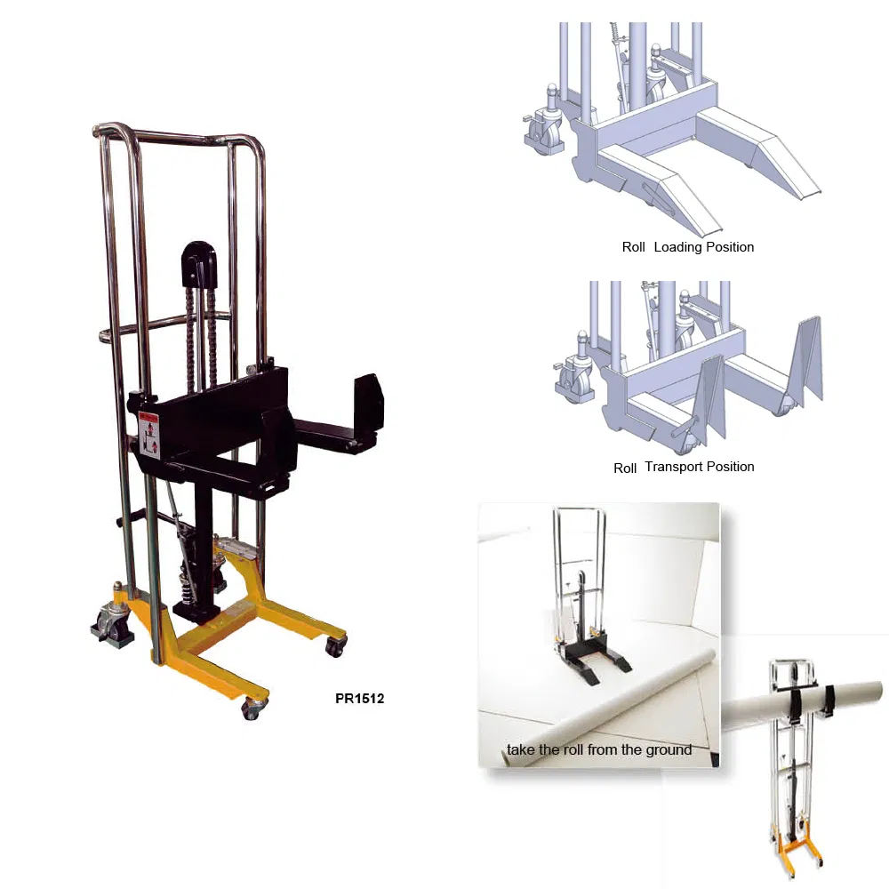 150kgs capacity Hot sale Media Roll Lifter-PR15 Series