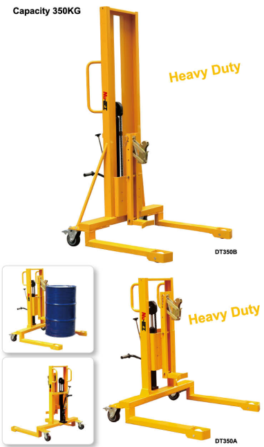 Hydraulic Foot Pump Type Handling Drum Truck 350kg Capacity