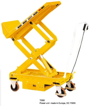 Mobile Lift &amp; Tilt Transport Table Trolley