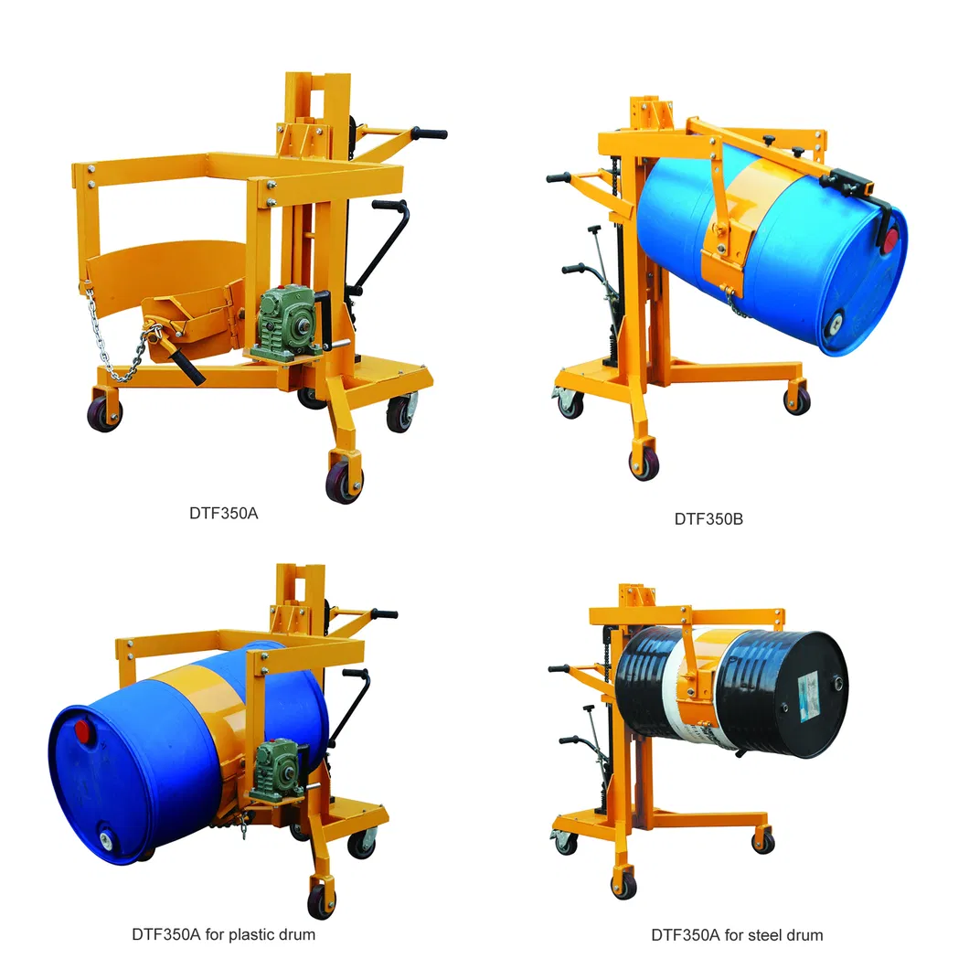 Hydraulic Drum Truck with Tilt Function - Drum Dumper