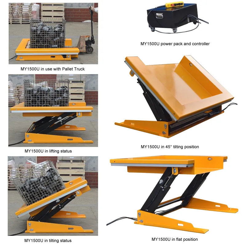 Armlift Lifting And Tilting Electric Tables-MY.U Series