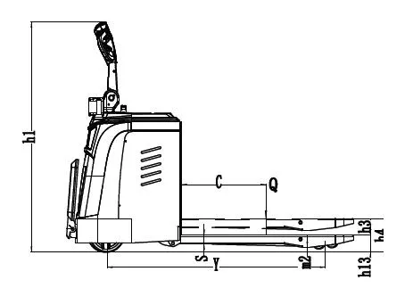 Power Pallet Truck-2.0ton, 2.5ton, 3.0ton