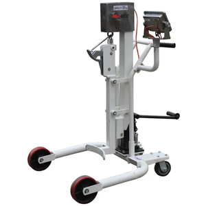 Hydraulic Foot Pedel Type Drum Truck with Weighing Scale 350kg Capacity