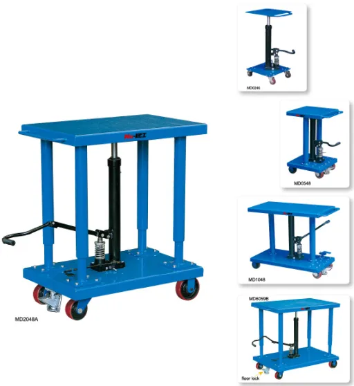 Mobile Hydraulic Lifting Table Trolley