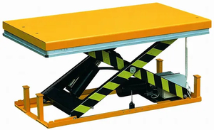 1Ton 2Ton 4Ton EU standard Heavy Duty Stationary Electric Hydraulic Scissor Lift Table with CE certificate