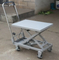 Aluminum Mobile Manual Hydraulic Lift Table