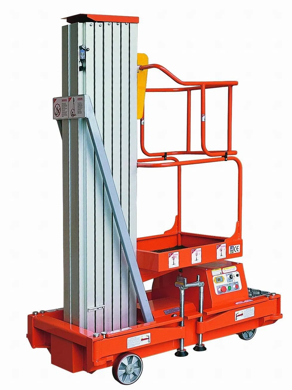 Mobile Aluminium Work Platform - Single Mast