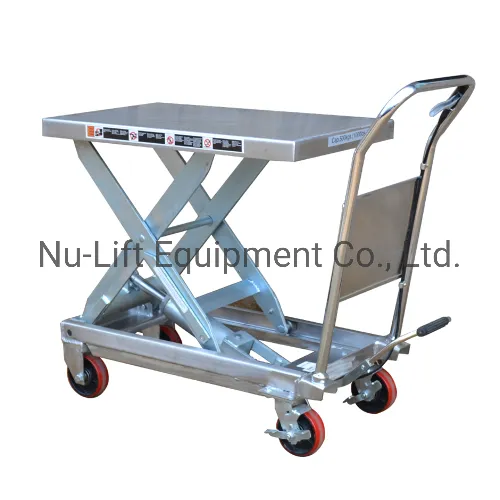 Partial Stainless Steel Lift Table