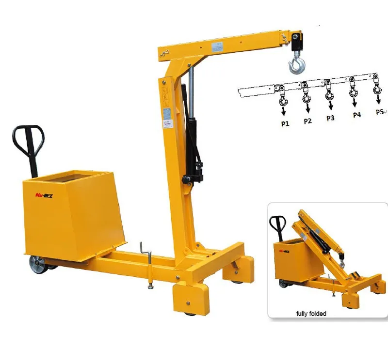 Counter Balance Shop Crane 550kg and 750kg