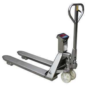 Stainless Pallet Truck with Scale-ACWS series