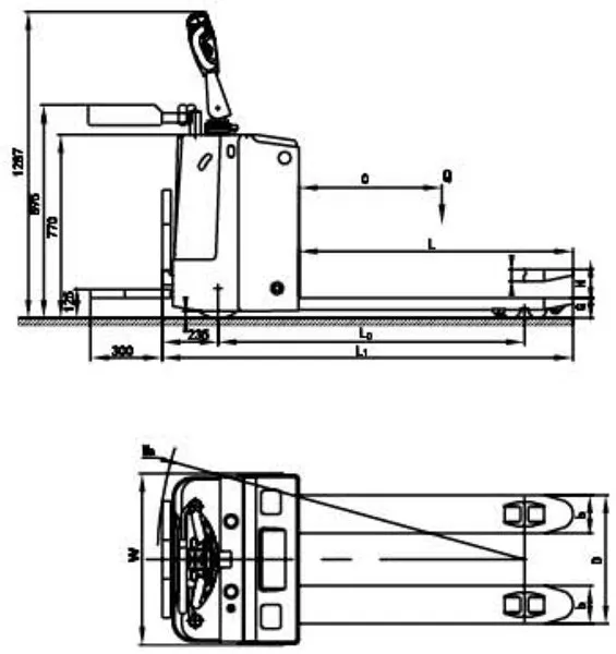 Electric Pallet Truck-LPT20c-2.0ton