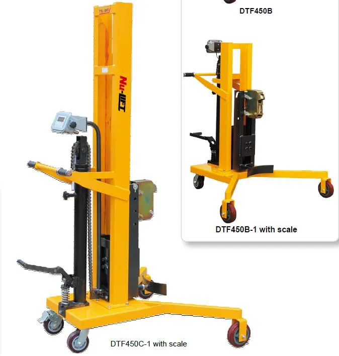 Hydraulic Drum Truck with Weighting Scale