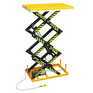 Electric Hydraulic Triple Scissors Lift Platform-1Ton,2Ton,4Ton