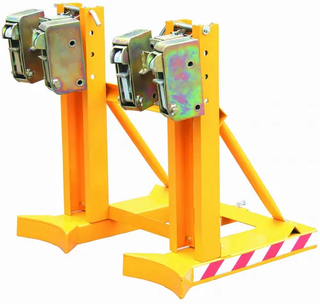 Forklift Drum Grab Double Grip Head Type